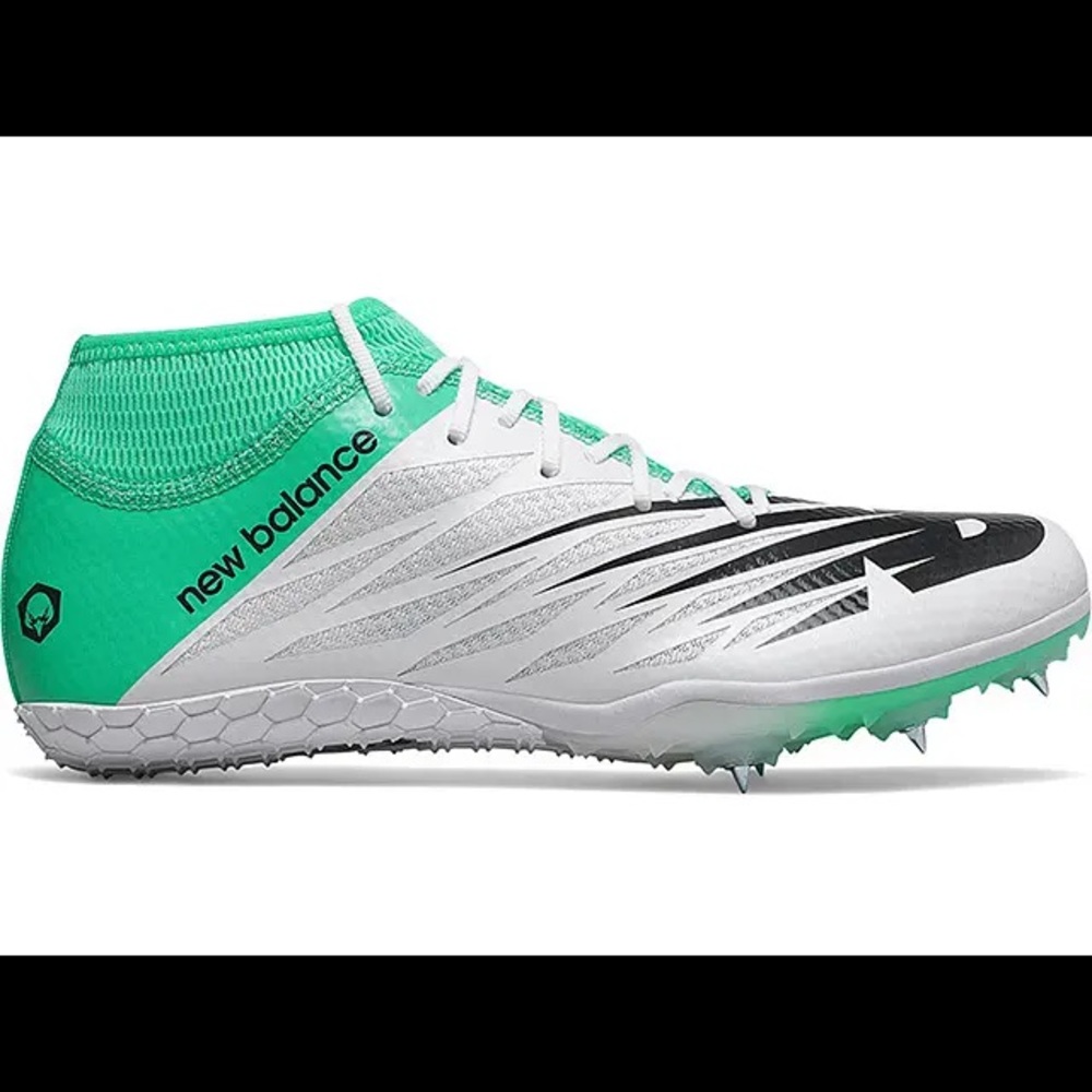 New Balance womens SD100 V2 Spike white/neon emerald
